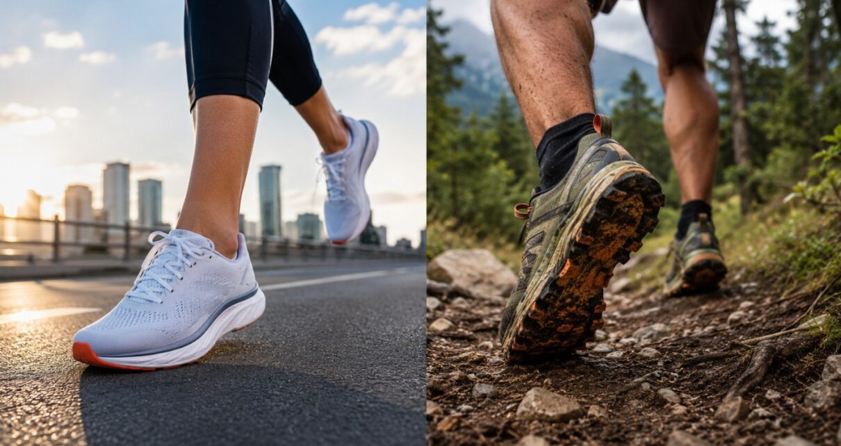 Patike za asfalt vs. trail patike